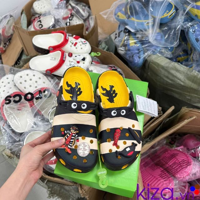 Dép Crocs nam MCDONALD'S 2 HAMBURGLAR CLOG