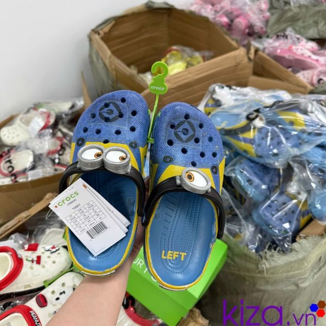 Dép Crocs nam Minion