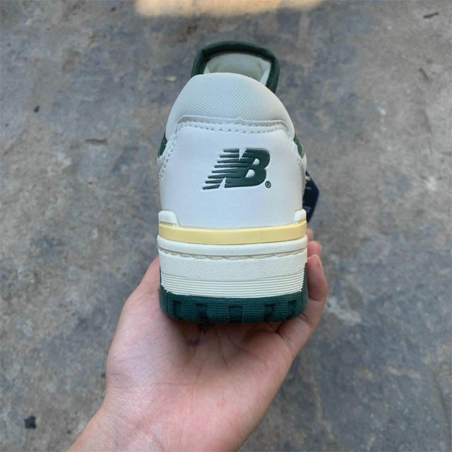 Giày New Balance 550 vàng kem đế nâu  nữ