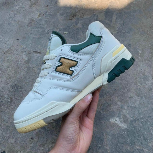 Giày New Balance 550 vàng kem đế nâu 