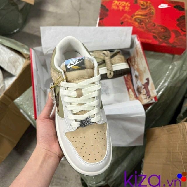 Giày Nike SB dunk low pegasus - SB ngựa vàng