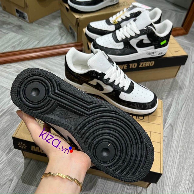 Giày nike air louis vuitton đen nữ