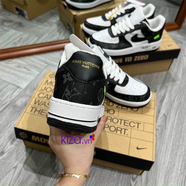 Louis Vuitton x Nike Air Force 1 Low Black Anthracite  1A9VD6  McKickz