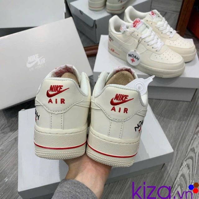 Giày nike nam Air Force noah màu trắng kem