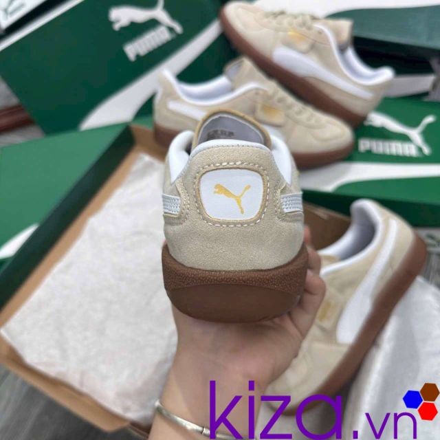 Giày Puma Palermo màu kem