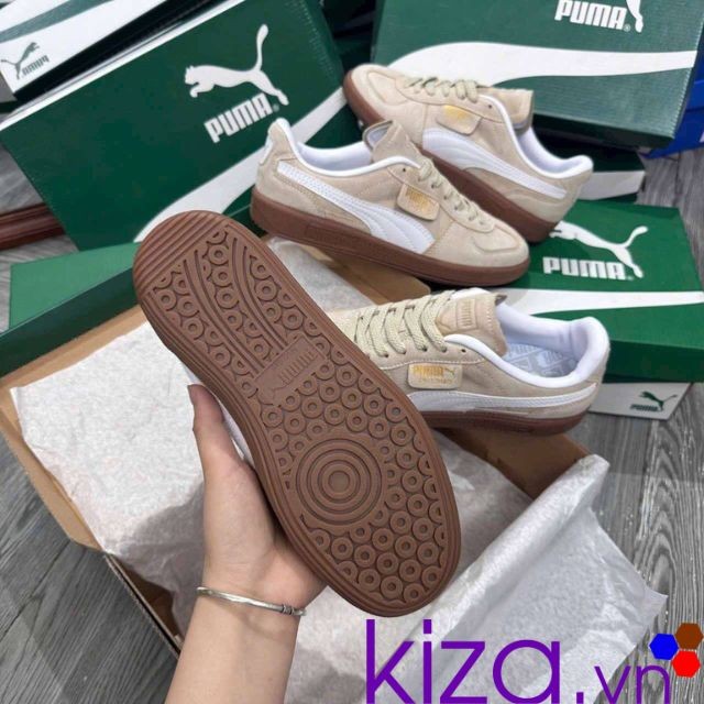 Giày Puma màu kem