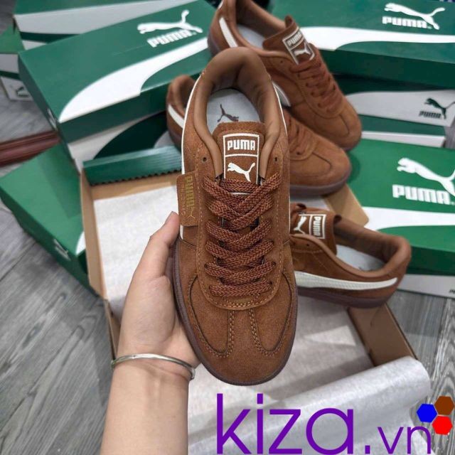 Giày Puma Palermo màu nâu