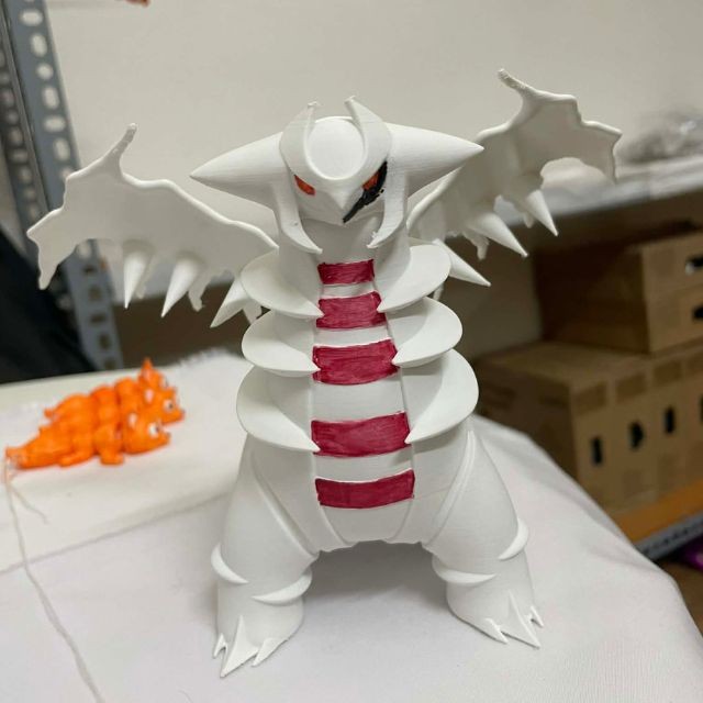 mô hình 3d, mô hinh pokemon, pokemon rayquza, in3d, mohinh3d, decor, trung bày, sở thích, sưu tầm