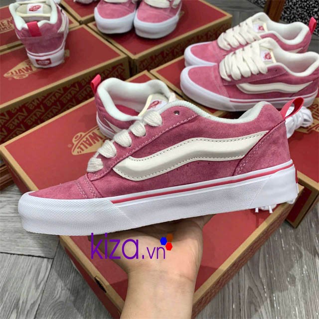 Giày vans vault potato knu màu hồng
