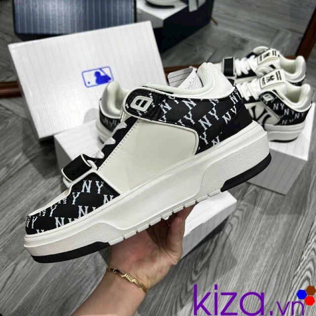 Mua Giày MLB of quai dán NY màu đen
