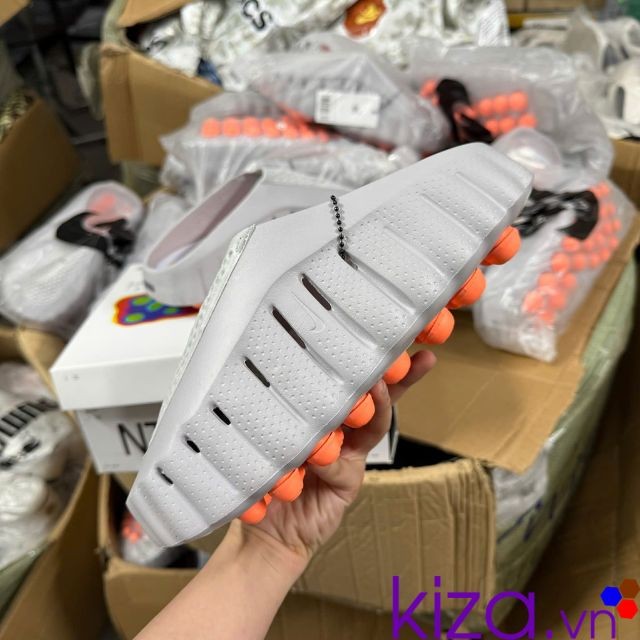 Dép Slide  nike mind 001 màu xám - grey