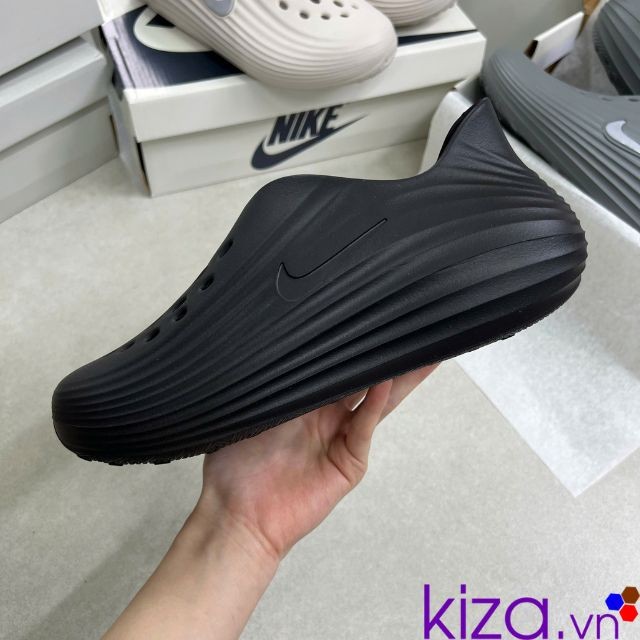 Dép sục nike reactx Rejuven8 màu đen
