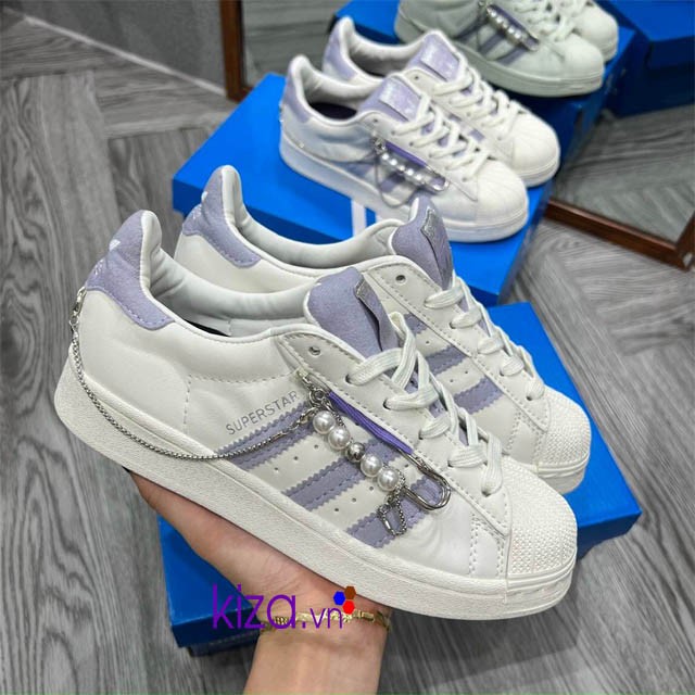 Giày Adidas sò super star nữ