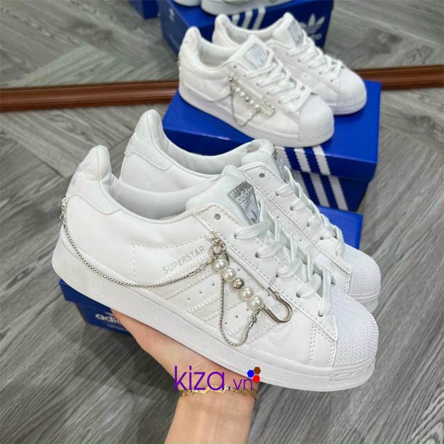 Adidas super star mũi sò