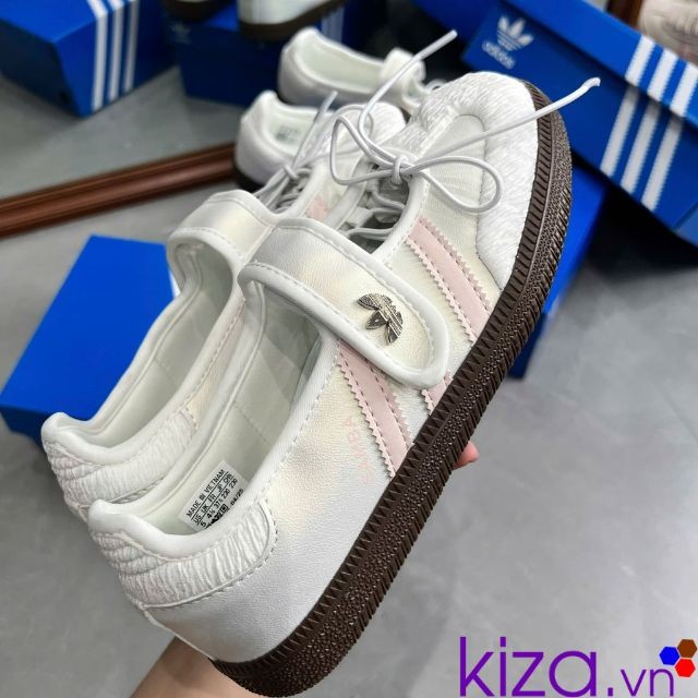 Giày Adidas nữ Samba mary jane cloud white pink 
