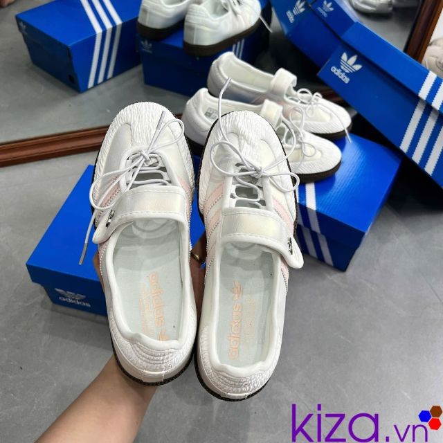 Giày Adidas Samba mary jane cloud white pink 
