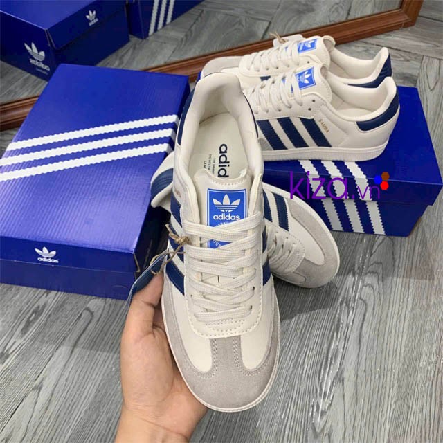 Giày Adidas Samba og màu kem navy nam
