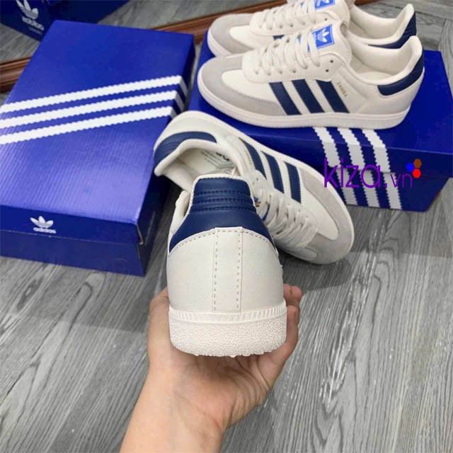 Giày Adidas Samba og màu kem navy nữ
