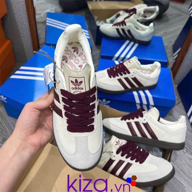 Giày Adidas Samba OG màu mận đỏ