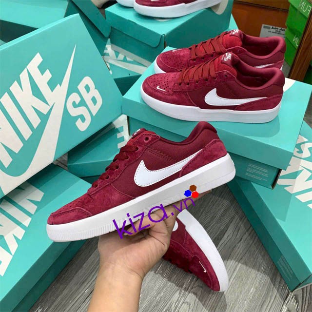 Giày Nike Sb 58 màu đỏ nhung