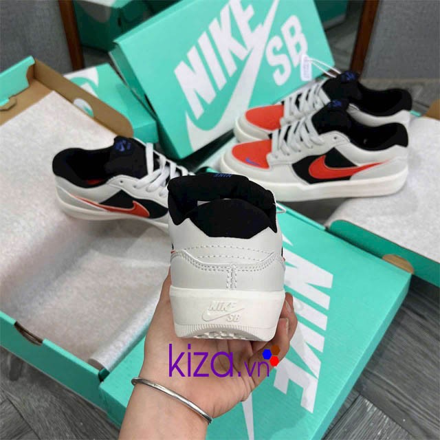 Giày Nike SB 58 màu trắng cam
