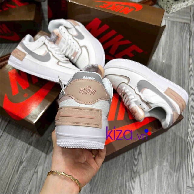 Giày Nike Air Force 1 shadow vảy nâu