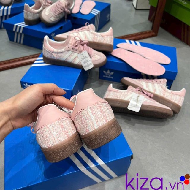 Giày Adidas samba spedial màu hồng nữ