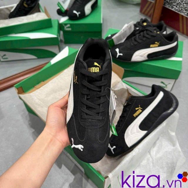 Giầy Puma màu đen trắng thể dục