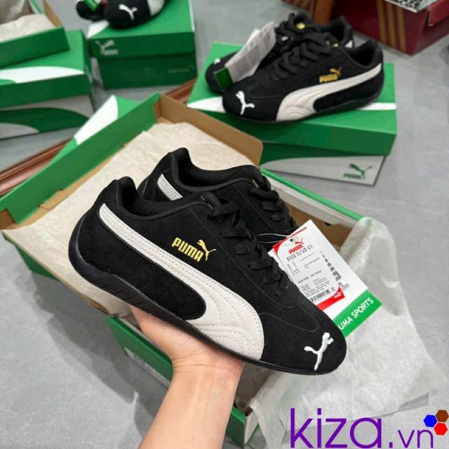 Giày Puma Speedcat màu đen trắng