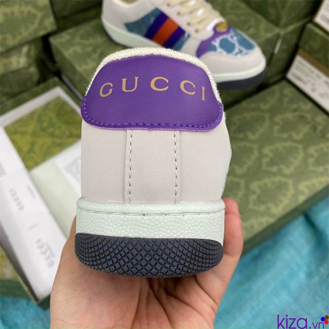 Giày Gucci xanh dương nữ