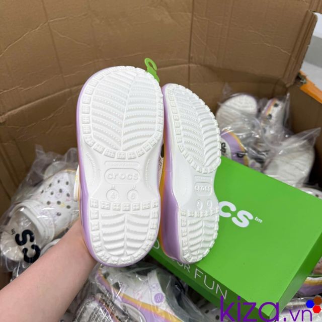 Dép crocs nữ thỏ line