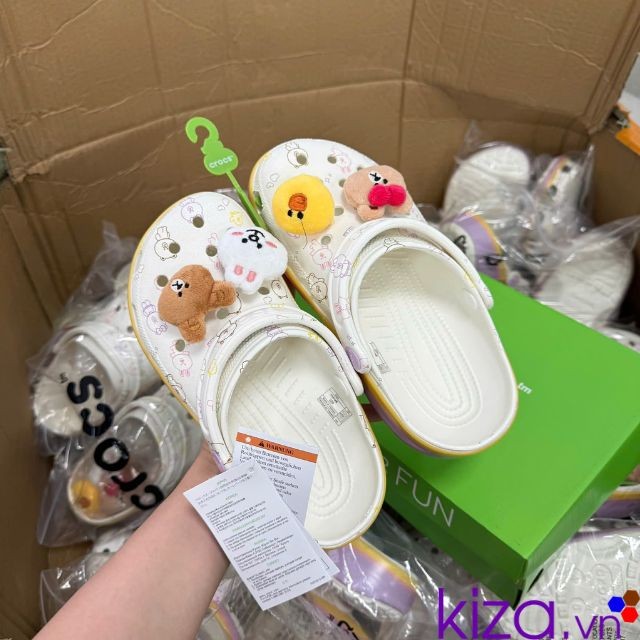 Dép crocs kute cho nữ