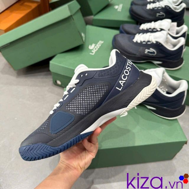 Giày Lacoste nam màu xanh than