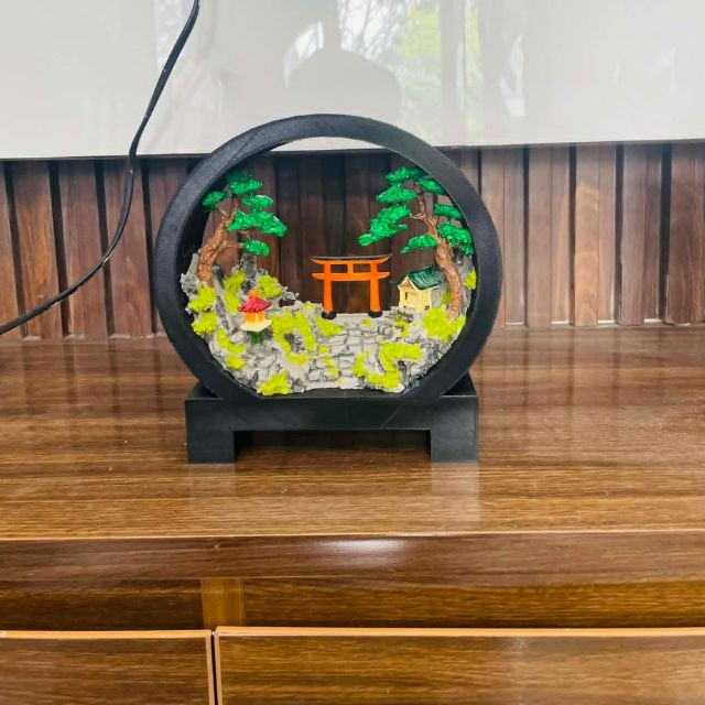 tiểu cảnh decor phòng làm viẹc