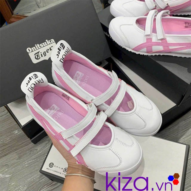 Giày thể thao nữ Tiger Mexico màu hồng