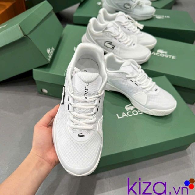 Giày sneaker Lacoste màu trắng