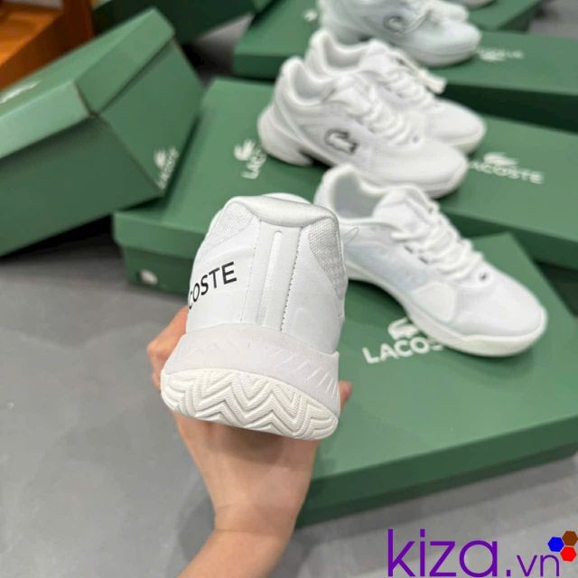 Giày nữ Lacoste màu trắng