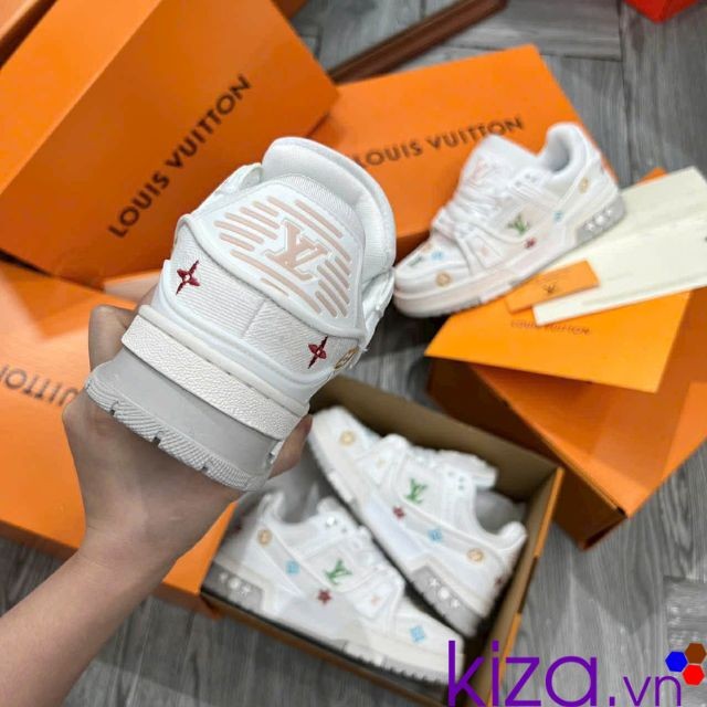 Giày louis vuitton màu trắng