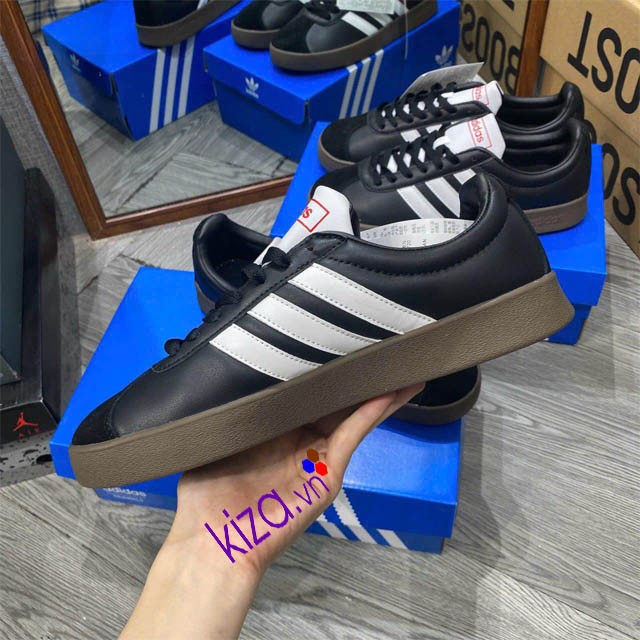 Giày Adidas nam VL Court màu đen