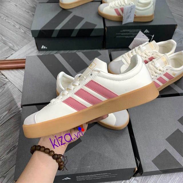 Giày Adidas VL Court màu kem