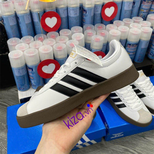 Giày Adidas VL Court màu trắng