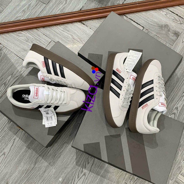 Giày Adidas nữ VL Court màu trắng