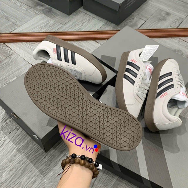 Giày Adidas nam VL Court màu trắng