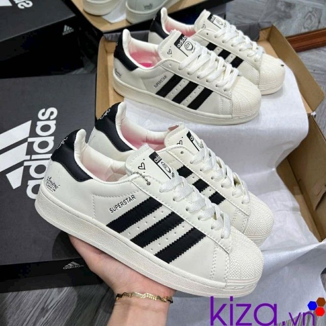 Giày Adidas super star mũi sò XO