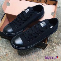 Converse đen full thấp cổ