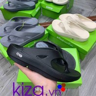 Dép xỏ ngón crocs - tông crocs ofos màu đen