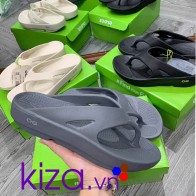 Tông crocs ofos màu ghi