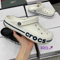 dép sục crocs trắng nam nữ
