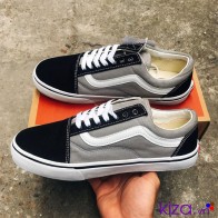 Giày Vans nam Old Skool màu xám đen