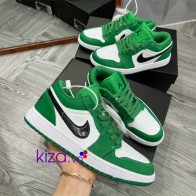Giày nike jordan màu xanh